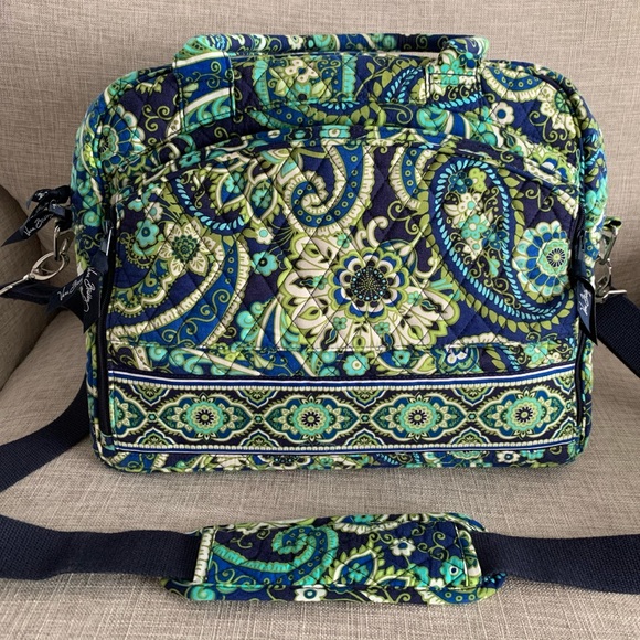 Vera Bradley Weekender bag - blue/green print